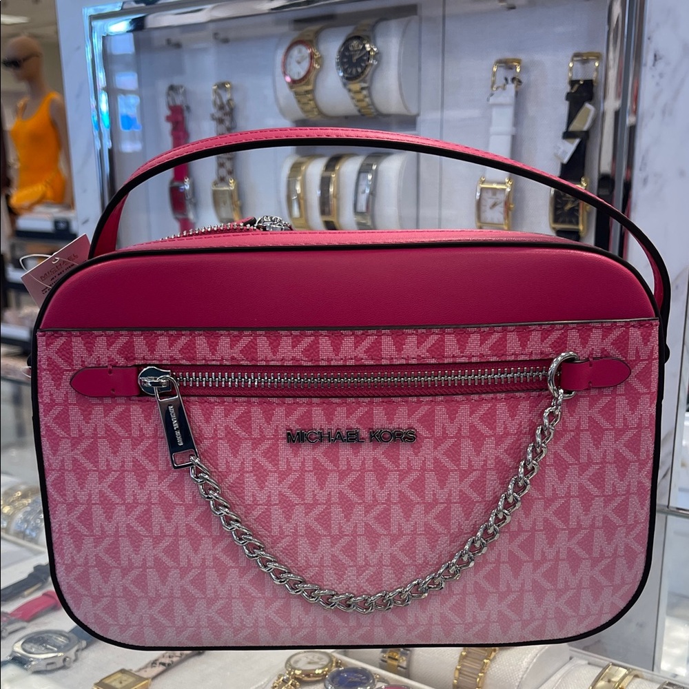 Michael Kors Jet Set Lg Ombré Signature Logo East West Crossbody Body
Dragonfuit